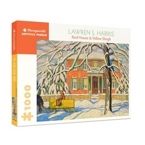 Lawren S. Harris: Red House and Yellow Sleigh 1000-Piece Jigsaw Puzzle